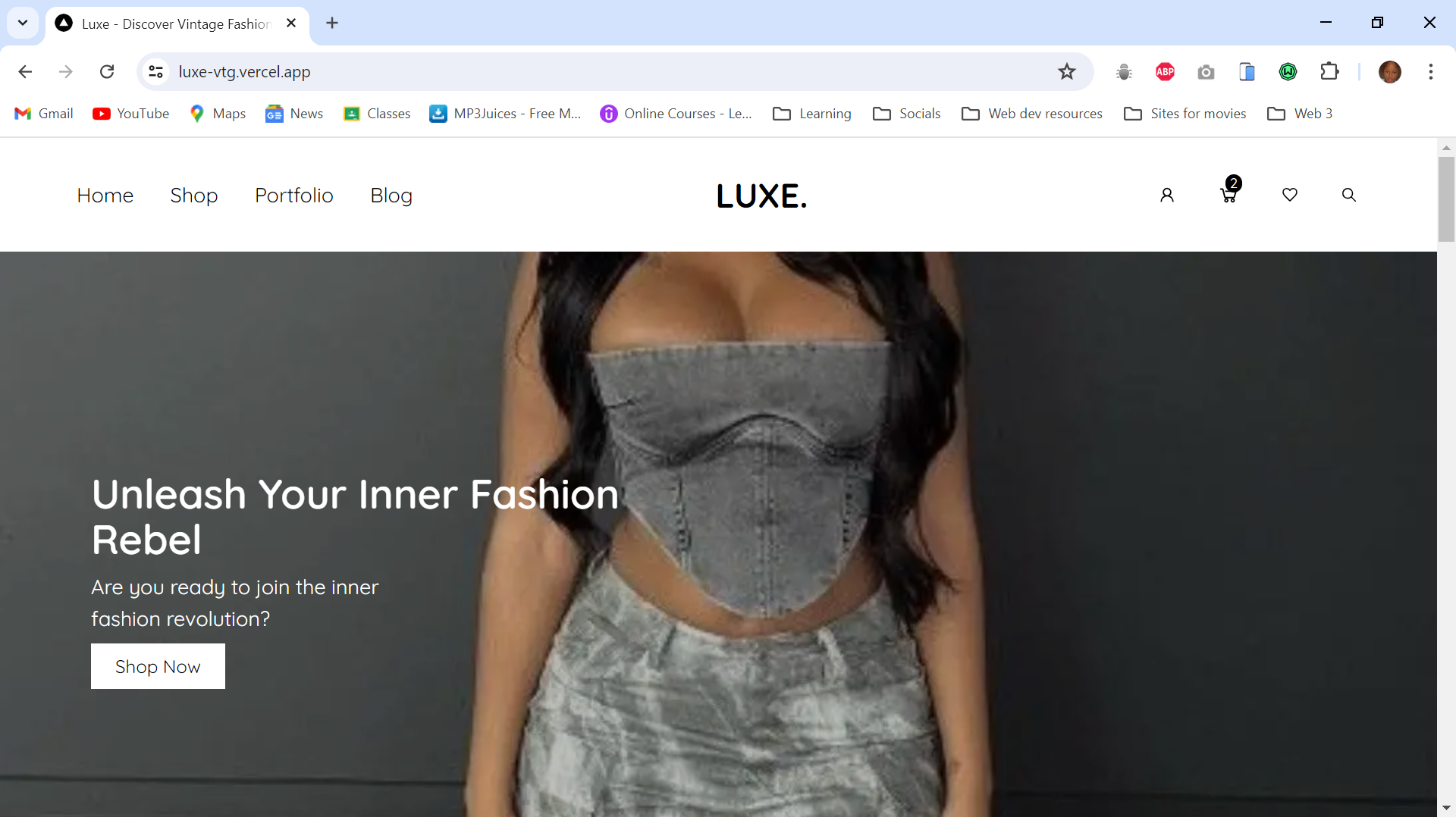 Image representing a link for Luxe